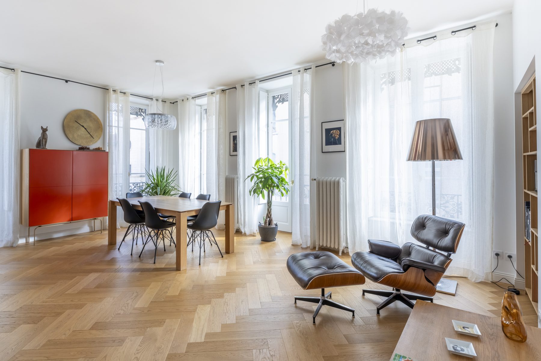 Salle à manger — Lyon 2 — Bourse, Tom Devreeze, photographe immobilier Lyon
