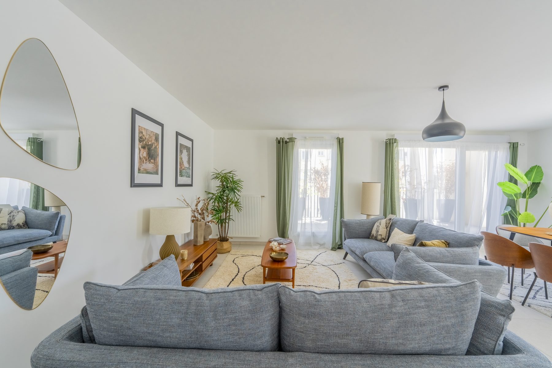 Salon — Diagonale — Francheville, T5, Tom Devreeze, photographe immobilier Lyon