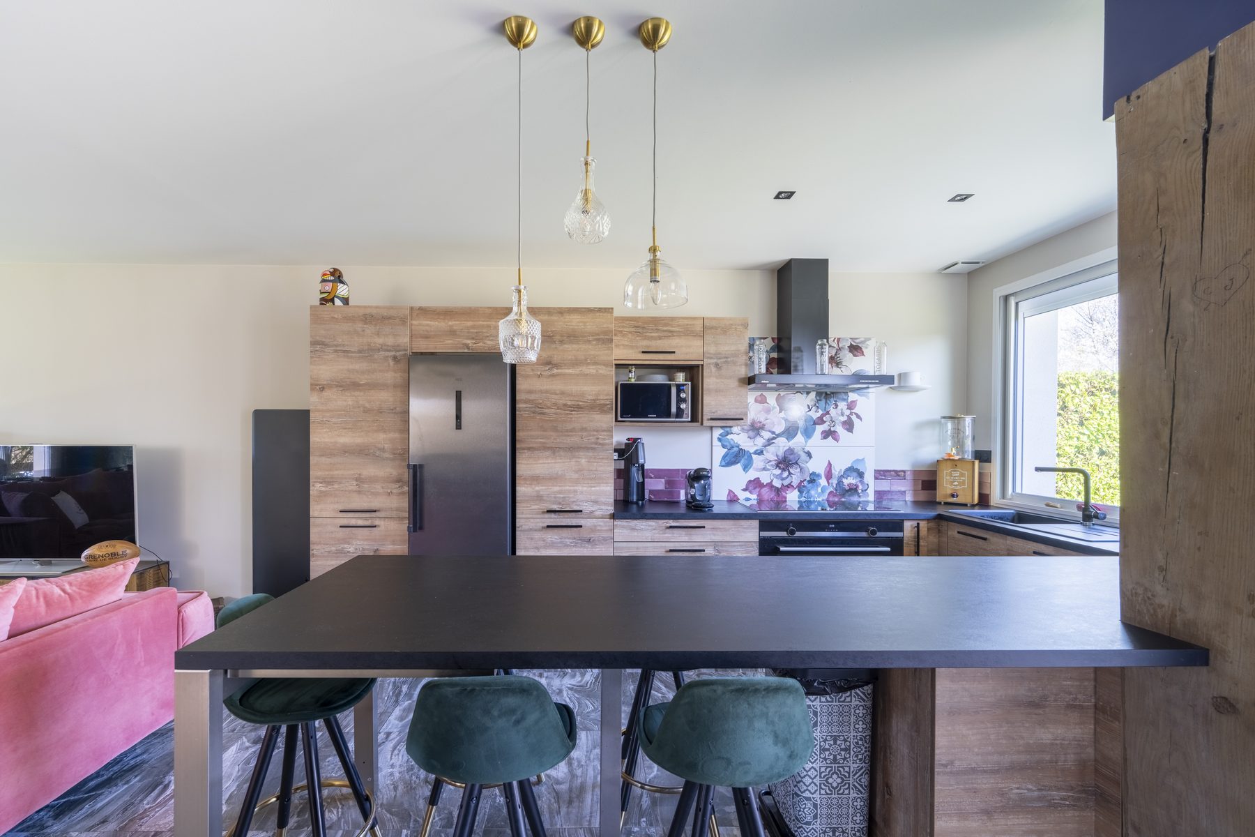 Cuisine, îlot — Maison — Isère, Tom Devreeze, photographe immobilier Lyon