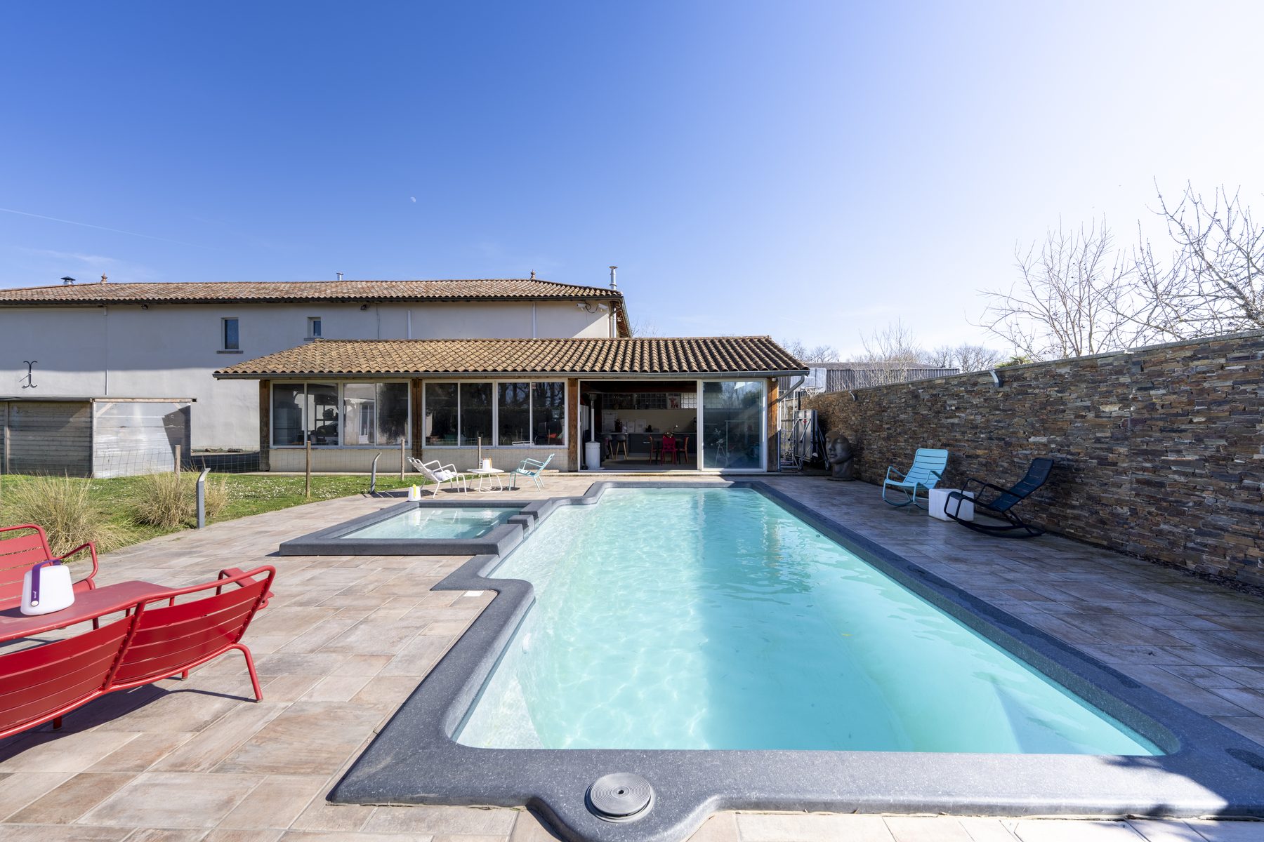 Piscine — Maison — Isère, Tom Devreeze, photographe immobilier Lyon