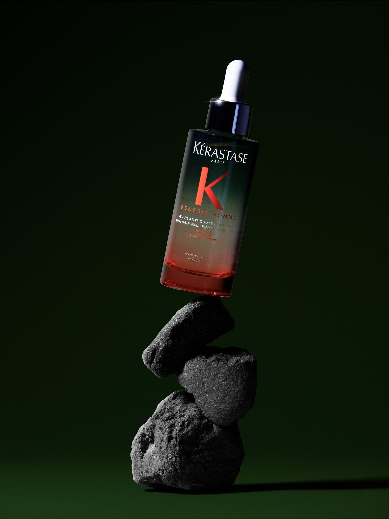 Kérastase — Genesis Homme, photographie produit, Tom Devreeze